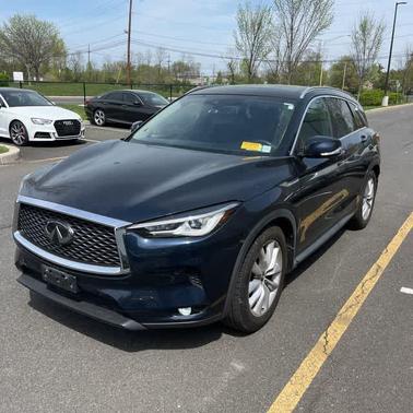 Hermosa Blue 2019 INFINITI QX50 ESSENTIAL