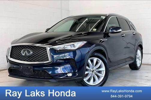 Hermosa Blue 2019 INFINITI QX50 ESSENTIAL