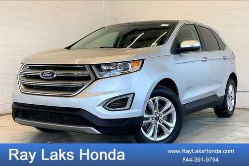 Ingot Silver Metallic 2016 Ford Edge SEL
