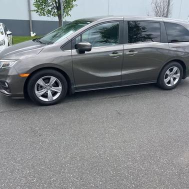 Pacific Pewter Metallic 2019 Honda Odyssey EX-L w/Navigation/RES