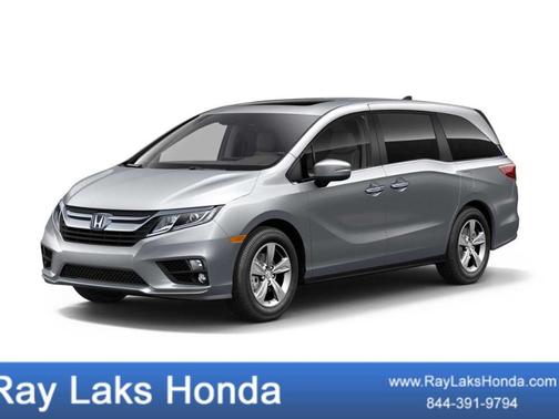 Pacific Pewter Metallic 2019 Honda Odyssey EX-L w/Navigation/RES