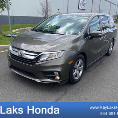 Pacific Pewter Metallic 2019 Honda Odyssey EX-L w/Navigation/RES