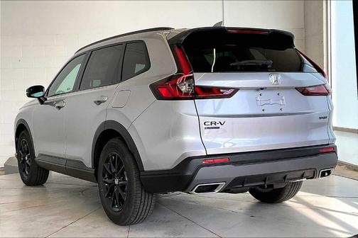 Solar Silver Metallic 2026 Honda CR-V Hybrid Sport-L