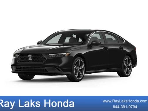 Crystal Black Pearl 2024 Honda Accord Hybrid Sport-L