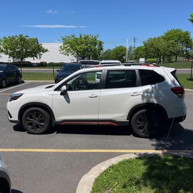 Crystal White Pearl 2022 Subaru Forester Sport