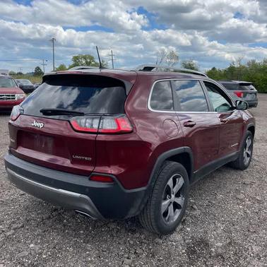 Velvet Red Pearlcoat 2019 Jeep Cherokee Limited