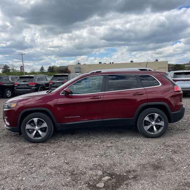 Velvet Red Pearlcoat 2019 Jeep Cherokee Limited