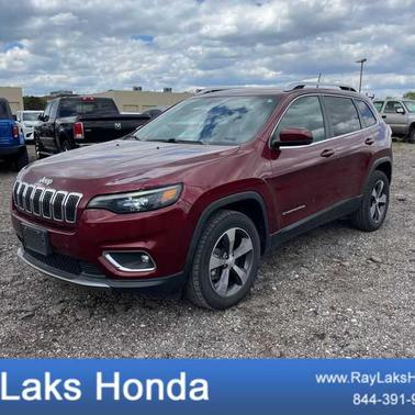 Velvet Red Pearlcoat 2019 Jeep Cherokee Limited