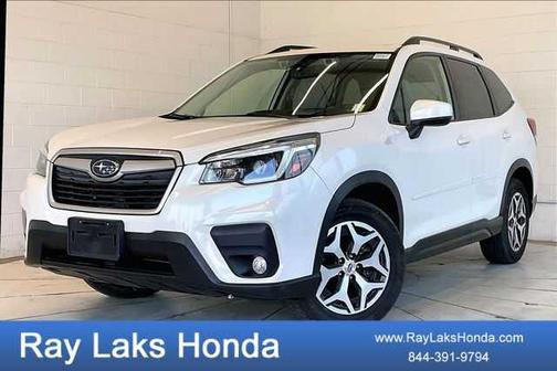 Crystal White Pearl 2021 Subaru Forester Premium