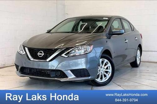 Gun Metallic 2018 Nissan Sentra SV