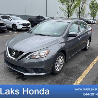 Gun Metallic 2018 Nissan Sentra SV