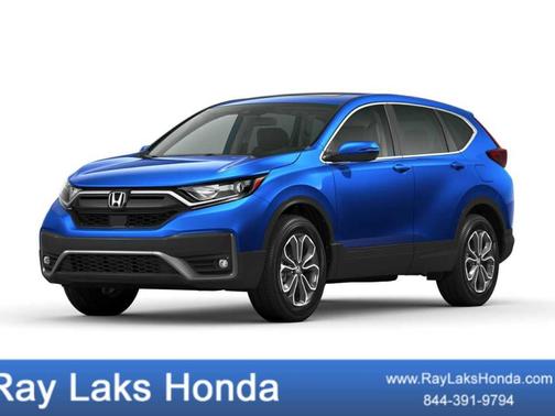 Crystal Black Pearl 2021 Honda CR-V EX
