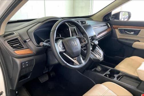 White Diamond Pearl 2018 Honda CR-V EX-L