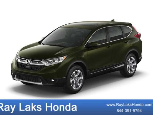White Diamond Pearl 2018 Honda CR-V EX-L