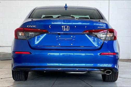 Aegean Blue Metallic 2023 Honda Civic Sport