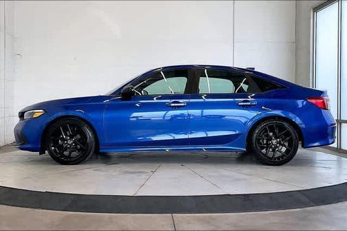 Aegean Blue Metallic 2023 Honda Civic Sport
