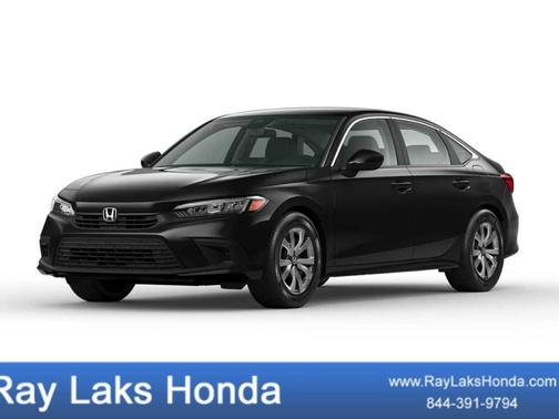 Crystal Black Pearl 2023 Honda Civic LX