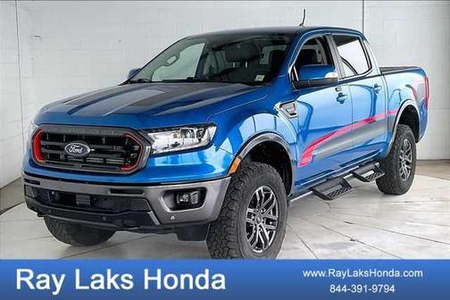 Velocity Blue Metallic 2022 Ford Ranger Lariat