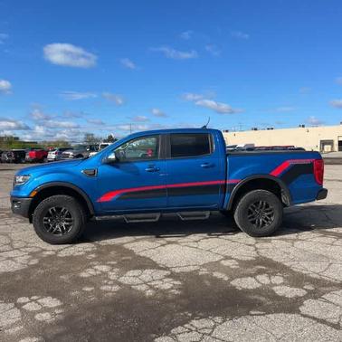 Velocity Blue Metallic 2022 Ford Ranger Lariat