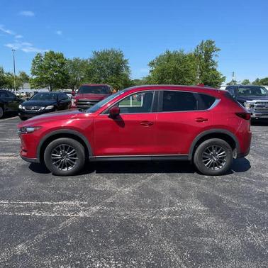Soul Red Crystal Metallic 2021 Mazda CX-5 Touring