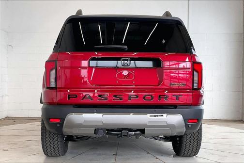 Radiant Red Metallic II 2026 Honda Passport TrailSport Elite