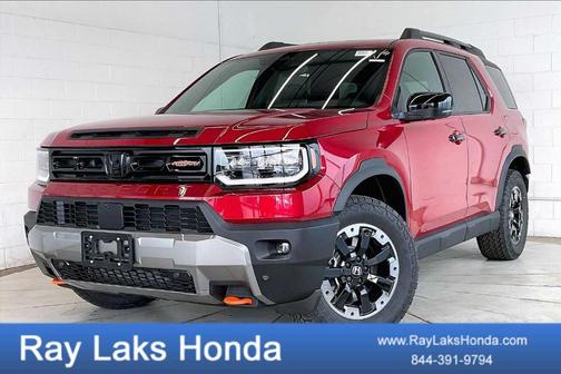 Radiant Red Metallic II 2026 Honda Passport TrailSport Elite