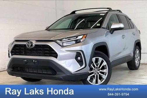 Silver Sky Metallic 2023 Toyota RAV4 XLE Premium