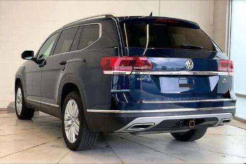 Tourmaline Blue Metallic 2018 Volkswagen Atlas 3.6L SEL Premium
