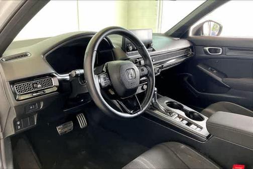 Platinum White Pearl 2024 Honda Civic Sport