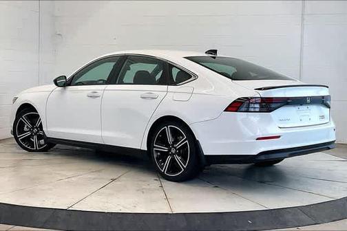 Platinum White Pearl 2025 Honda Accord Hybrid Sport