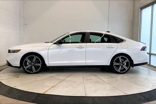 Platinum White Pearl 2025 Honda Accord Hybrid Sport