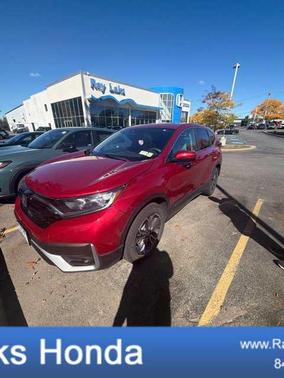 Radiant Red Metallic 2021 Honda CR-V EX