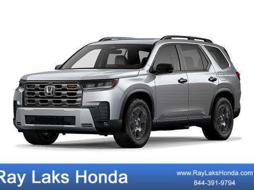 Solar Silver Metallic 2026 Honda Pilot TrailSport