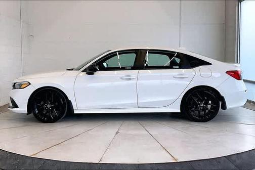 Platinum White Pearl 2024 Honda Civic Sport