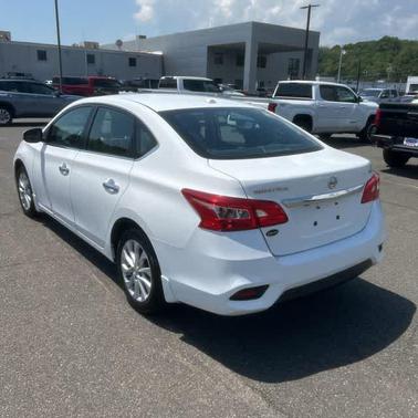 Cloud White 2019 Nissan Sentra SV