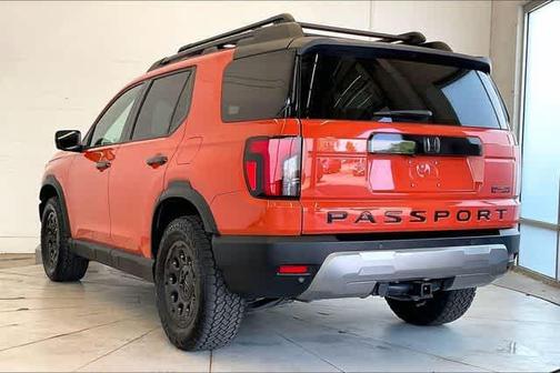 Sunset Orange 2026 Honda Passport TrailSport Elite Blackout