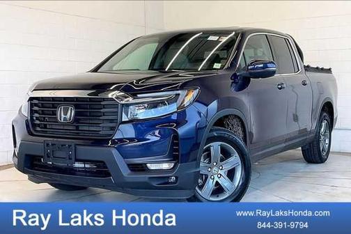 Obsidian Blue Pearl 2023 Honda Ridgeline RTL