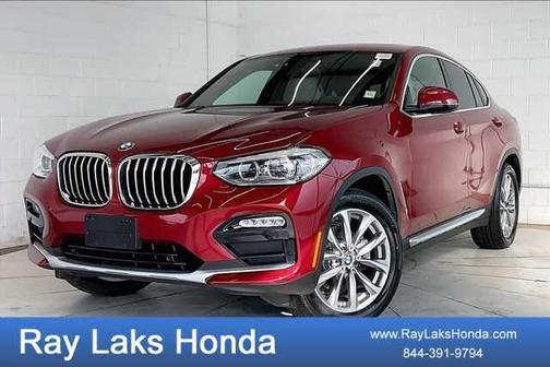 Flamenco Red Metallic 2019 BMW X4 xDrive30i