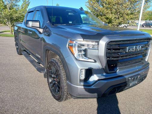 Satin Steel Metallic 2021 GMC Sierra 1500 Elevation