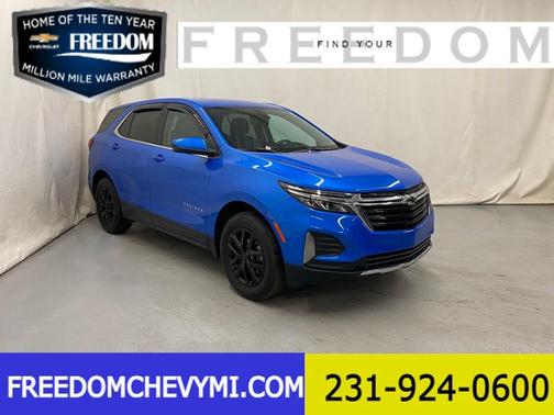 Riptide Blue Metallic 2024 Chevrolet Equinox 1LT