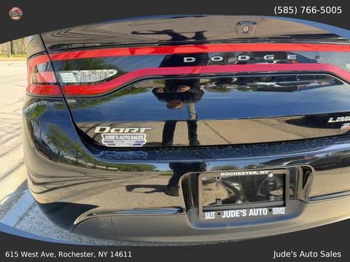 Pitch Black Clearcoat 2014 Dodge Dart Limited