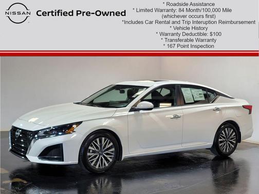 Pearl White Tricoat 2023 Nissan Altima 2.5 SV
