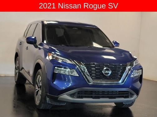 Caspian Blue Metallic 2021 Nissan Rogue SV