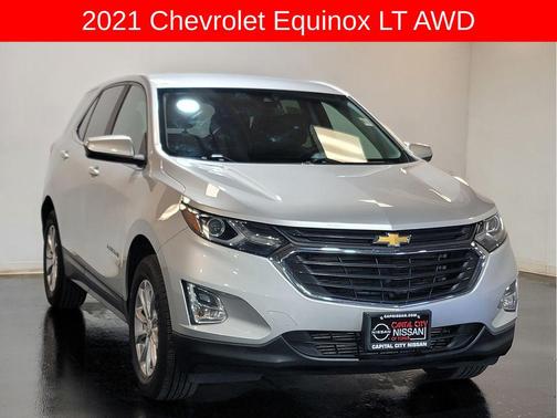 Silver Ice Metallic 2021 Chevrolet Equinox 1LT