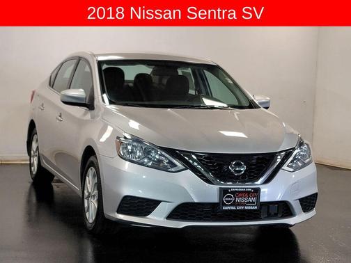 Brilliant Silver Metallic 2018 Nissan Sentra SV