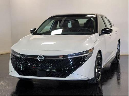 Aspen White/Super Black 2026 Nissan Sentra SR