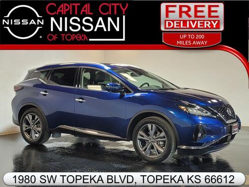 Deep Blue Pearl 2022 Nissan Murano Platinum Intelligent AWD