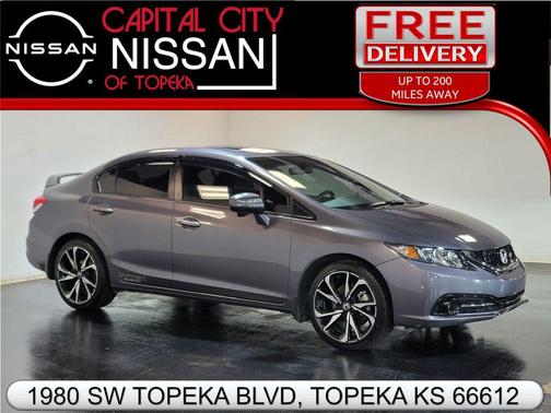 Modern Steel Metallic 2014 Honda Civic Si