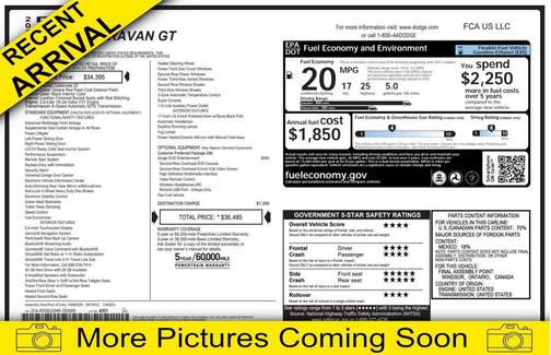 Octane Red Pearlcoat 2017 Dodge Grand Caravan GT