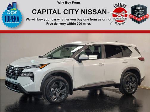 Everest White Pearl Tricoat 2026 Nissan Rogue SV